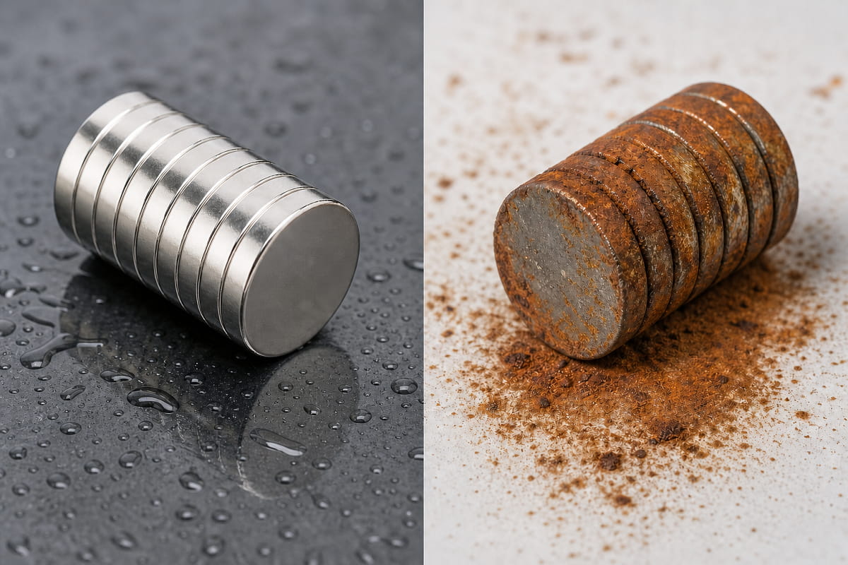 I magneti al neodimio si arrugginiscono? Sì (e come prevenirlo) 12 I magneti al neodimio si arrugginiscono?
