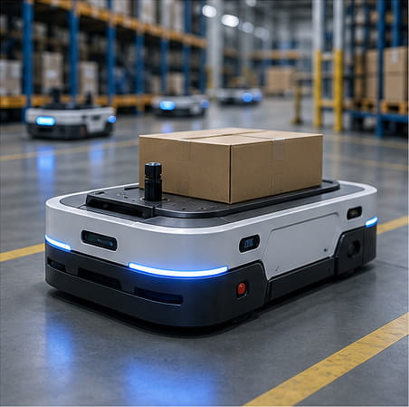 Veicoli a guida automatica (AGV) e sistemi autonomi