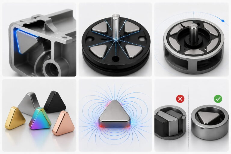 Vantaggi dei magneti triangolari personalizzati - immagine
