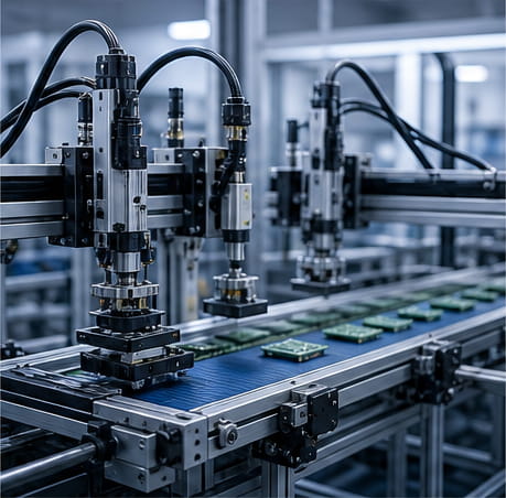 Attrezzature per la produzione automatizzata