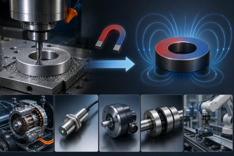 Applicazioni comuni della magnetizzazione dei magneti dopo la lavorazione meccanica