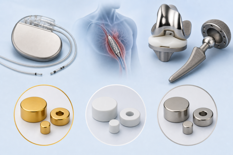 Magneti per dispositivi medici 1 Rivestimenti magnetici comunemente utilizzati nei dispositivi medici