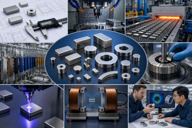 Servizi di produzione di magneti N55 su misura