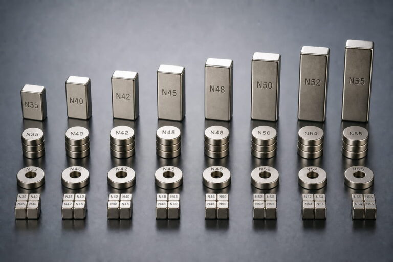 Gradi personalizzati di magneti NdFeB