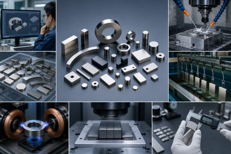 Soluzioni personalizzate per la produzione di magneti NdFeB