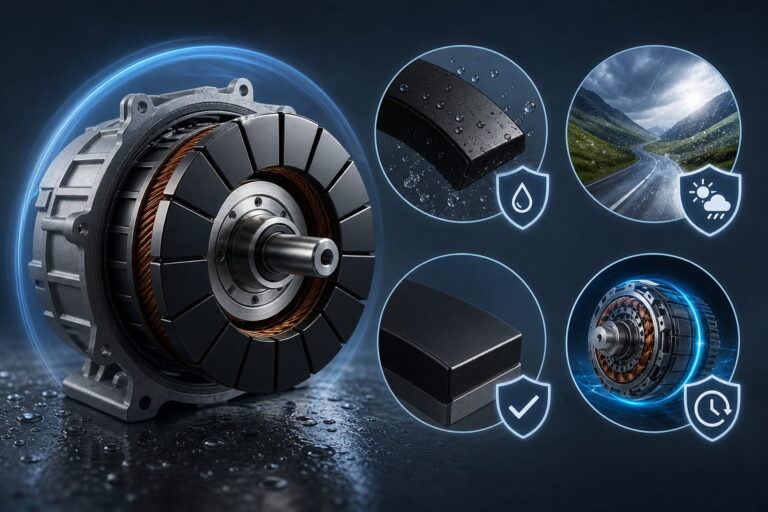 Vantaggi del rivestimento dei magneti per motori elettrici