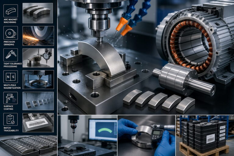 Capacità produttive relative ai magneti per motori elettrici