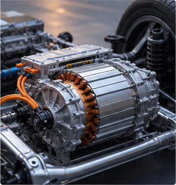 Motori di trazione per veicoli elettrici