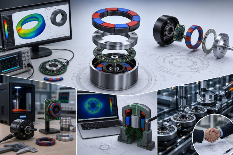 Supporto tecnico per l'ingegneria dei magneti elettronici