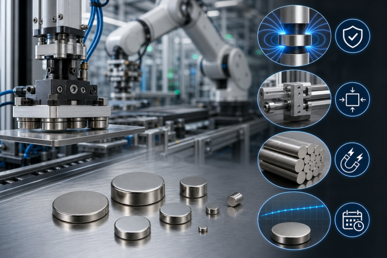 Vantaggi tecnici dei magneti per l'automazione industriale