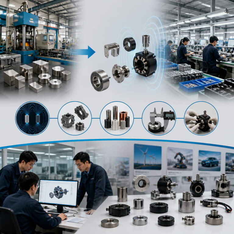 Dalla produzione di magneti NdFeB agli assemblaggi magnetici
