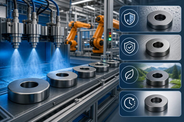 Vantaggi del rivestimento magnetico nell'automazione industriale