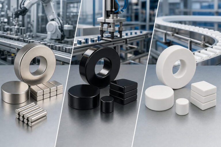 Rivestimenti personalizzati per magneti per l'automazione industriale