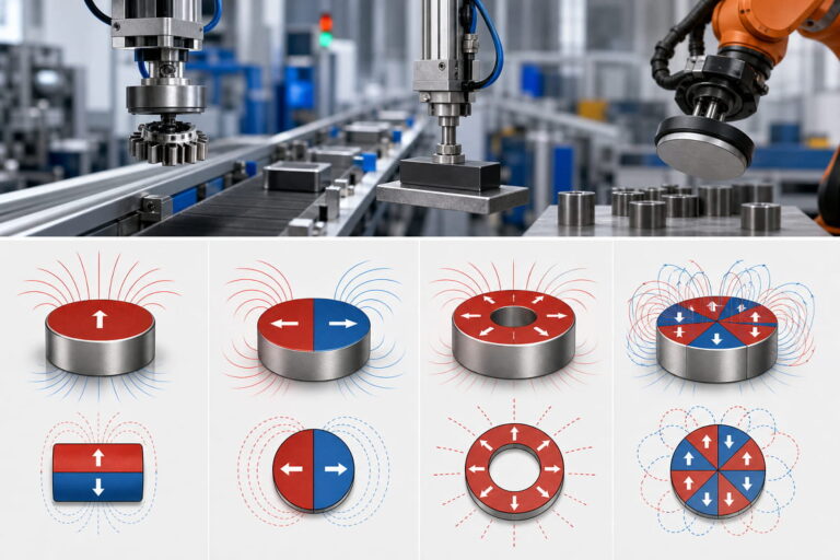 Automazione industriale - Magnetizzazione personalizzata dei magneti