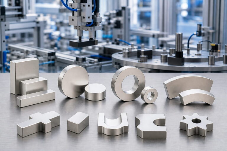 Magneti per l'automazione industriale: forme personalizzate