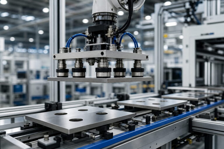 Magnete per l'automazione industriale destinato ai sistemi "pick-and-place"