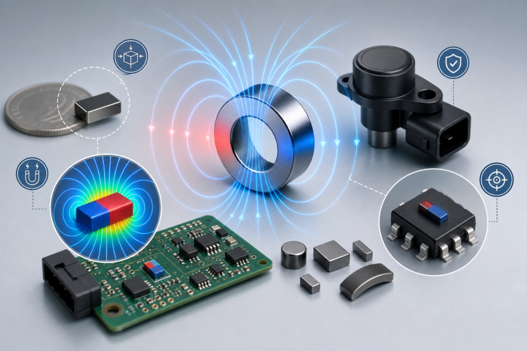 Vantaggi principali dei magneti per sensori ed elettronica