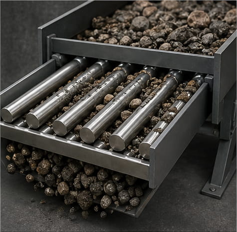Separatori a griglia magnetica