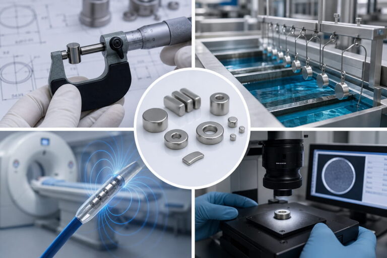 Requisiti di produzione dei magneti per dispositivi medici