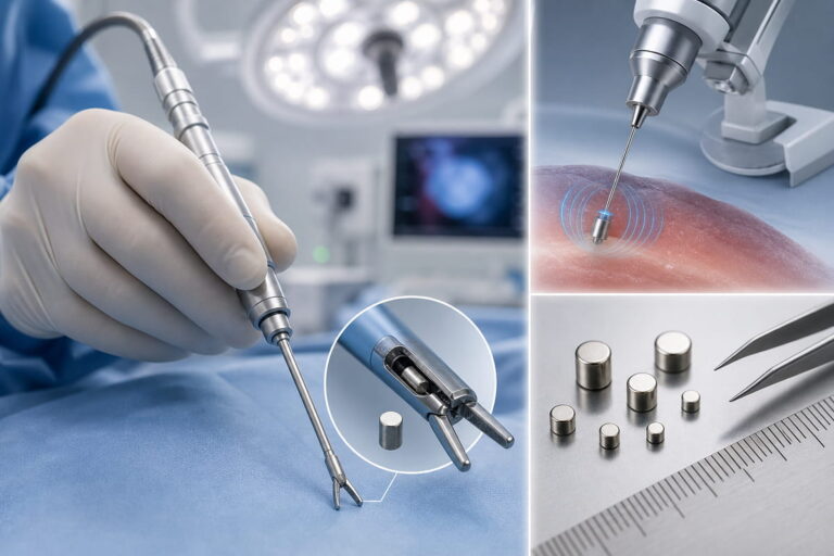 Magneti per dispositivi medici 5 Magnete per dispositivi medici destinati alla chirurgia e alla precisione