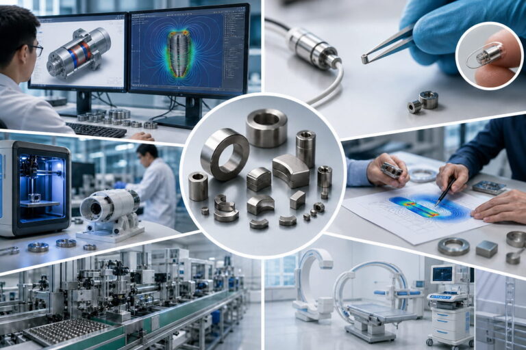 Magneti per dispositivi medici 21 Supporto tecnico per Medical Magnet