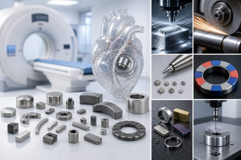 Magneti per dispositivi medici 11 Capacità produttive nel settore dei magneti per uso medico