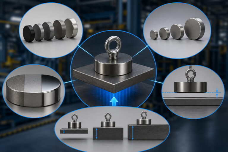 Fattori di produzione in fase di lavorazione dei magneti NdFeB che influenzano la forza di trazione