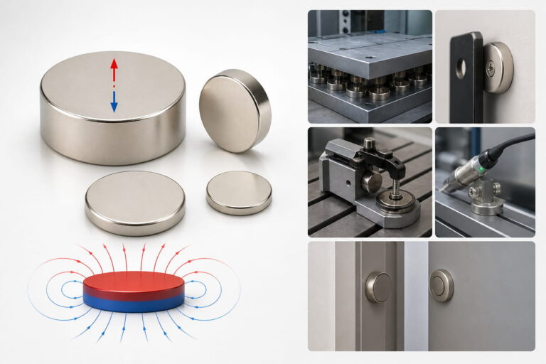 Magneti al neodimio a magnetizzazione assiale: applicazioni tipiche