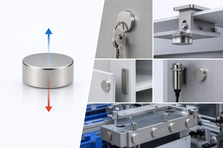 Magneti al neodimio a magnetizzazione assiale: applicazioni tipiche