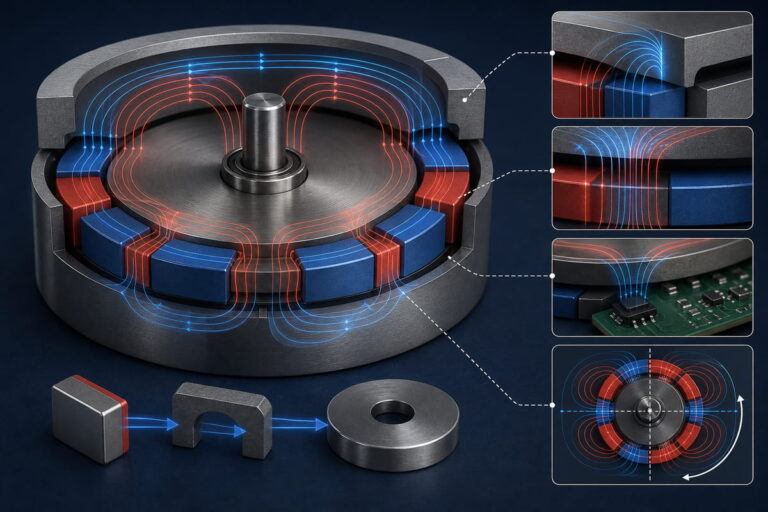 Magnete al neodimio: considerazioni sulla progettazione del circuito magnetico