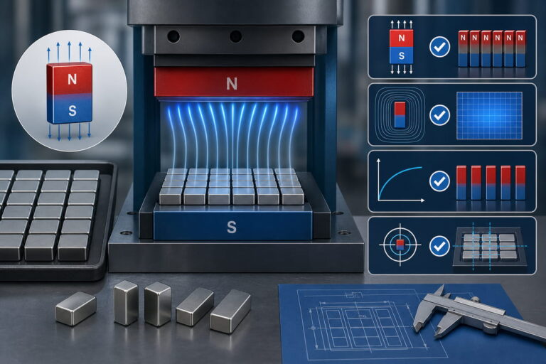 Obiettivi del processo di magnetizzazione dei magneti al neodimio
