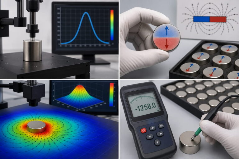 Capacità di controllo della qualità della magnetizzazione dei magneti al neodimio