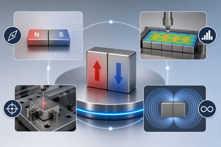 Obiettivi di qualità relativi alla magnetizzazione dei magneti al neodimio