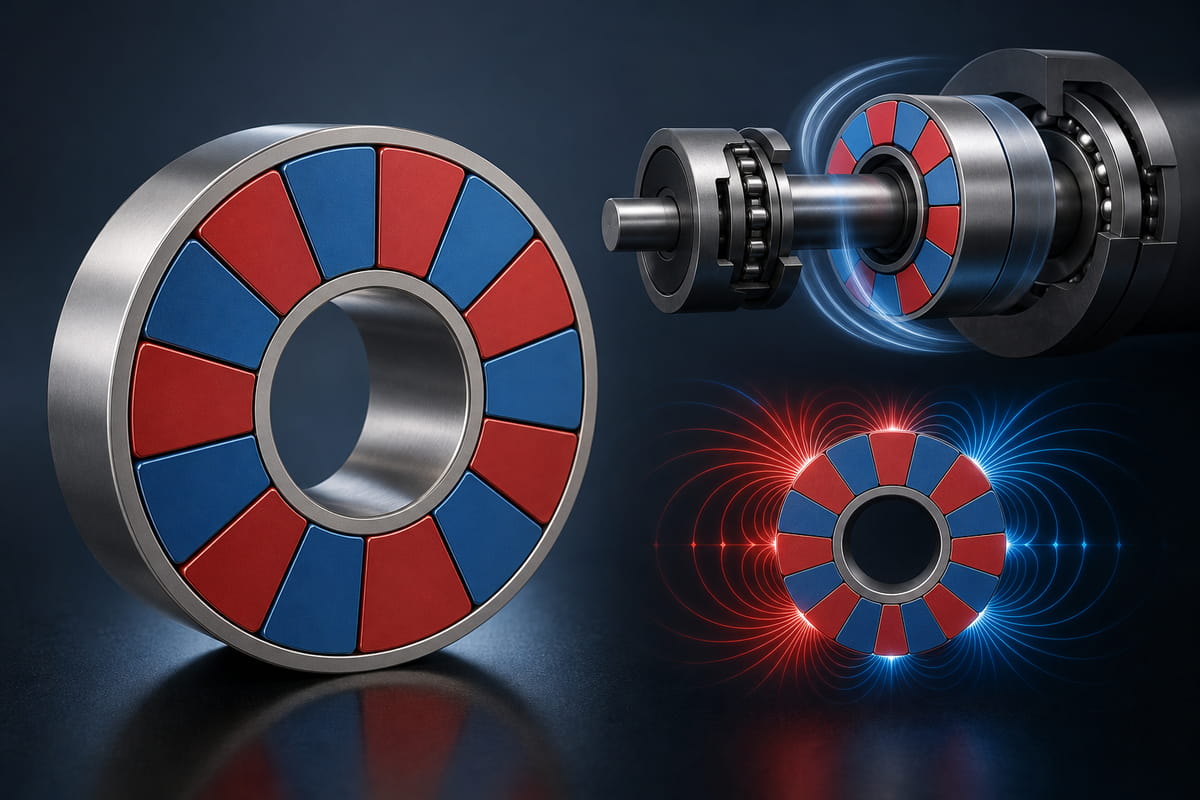 Caratteristiche principali della magnetizzazione multipolare dei magneti al neodimio