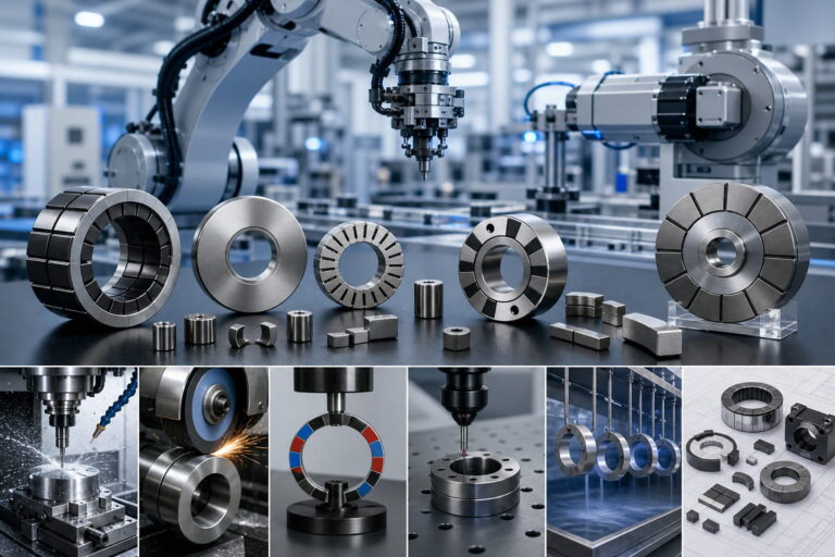 Capacità produttive di Magnet nel settore della robotica