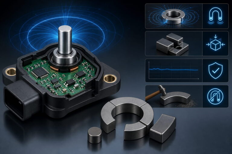 Caratteristiche prestazionali dei sensori e dei componenti elettronici magnetici