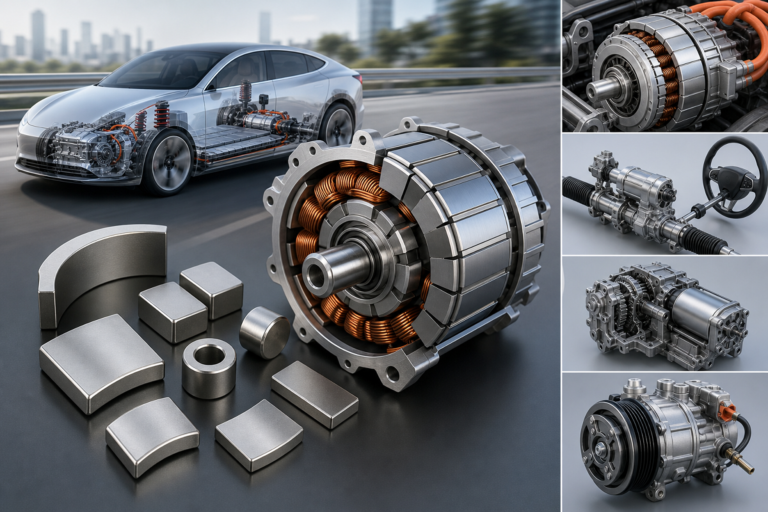 Applicazioni tipiche dei magneti per motori di veicoli elettrici