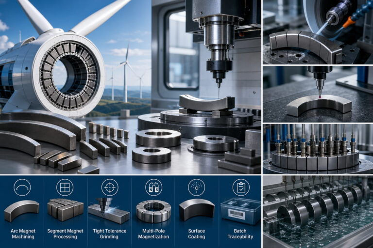 Magneti per generatori eolici 12 Capacità produttive relative ai magneti per turbine eoliche
