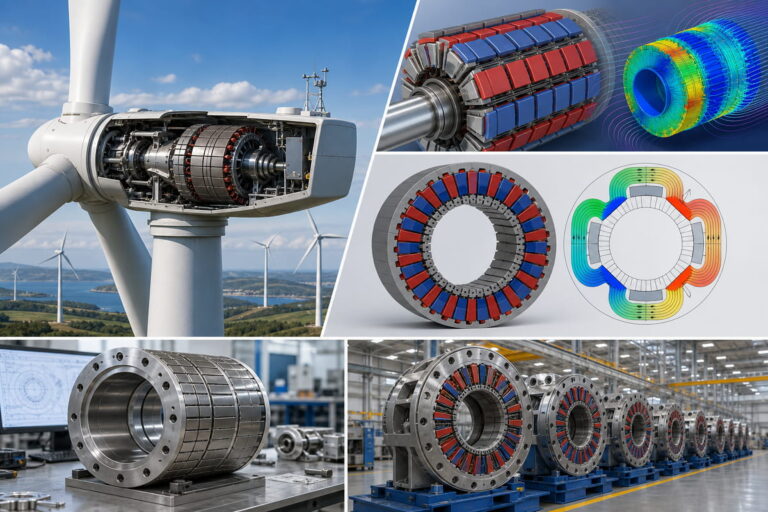 Magneti per generatori eolici 18 Assistenza tecnica per i magneti delle turbine eoliche