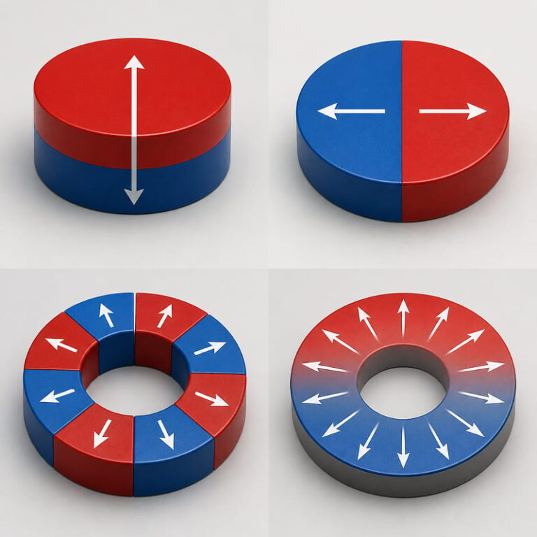 direzione di magnetizzazione personalizzata