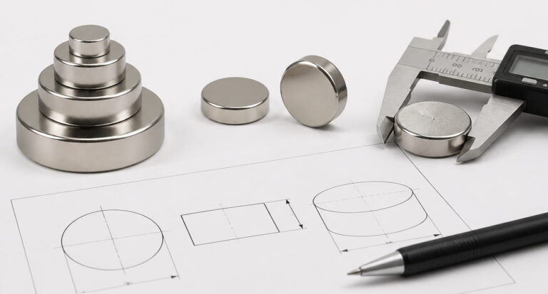 dimensioni standard disponibili per i dischi magnetici