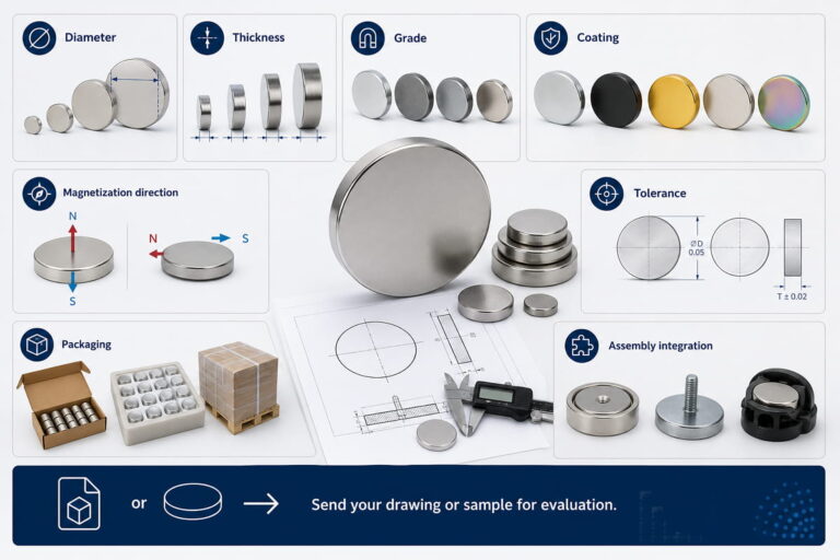 Opzioni di personalizzazione dei dischi magnetici