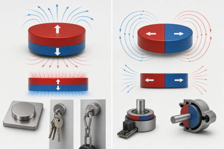 Opzioni di magnetizzazione dei dischi magnetici