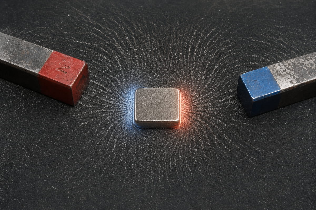 Campi magnetici esterni che riducono la durata dei magneti al neodimio