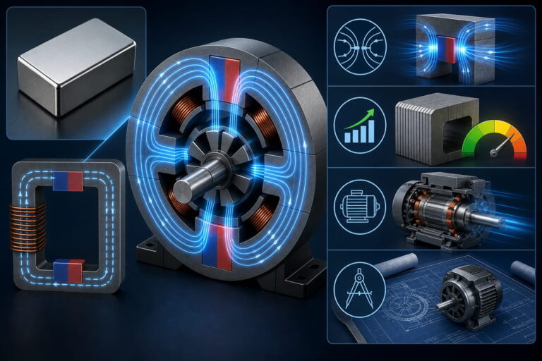 L'importanza della permeabilità magnetica dei magneti al neodimio nei circuiti magnetici