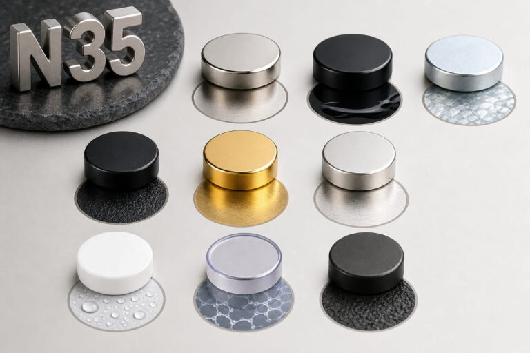 Rivestimenti disponibili per il magnete N35
