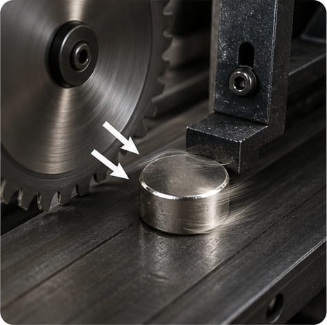 Si può tagliare un magnete al neodimio? 7 Rischi di intrappolamento
