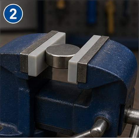 Si può tagliare un magnete al neodimio? 13 Fissare il magnete