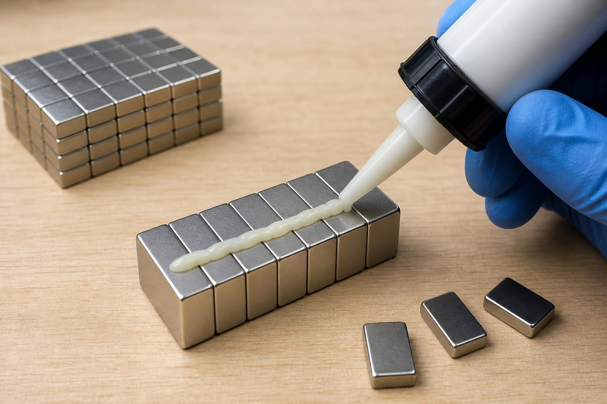 Quale colla usare per i magneti al neodimio (consigli da esperti) 6 Utilizzare il poliuretano per incollare i magneti al neodimio