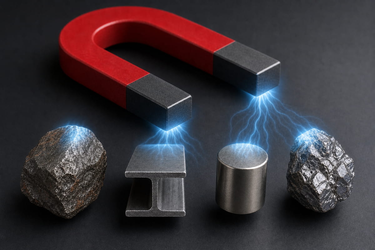 Cosa si attacca ai magneti: guida completa con elenco degli oggetti (2026) 4 Cosa si attira ai magneti: l'elenco sintetico